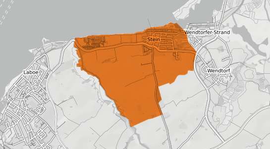 Mietspiegelkarte Stein b. Laboe