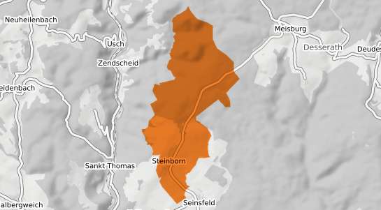 Mietspiegelkarte Steinborn Eifel