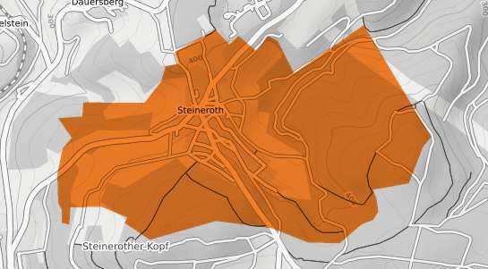 Mietspiegelkarte Steineroth
