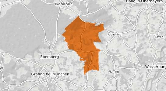 Mietspiegelkarte Steinh&ouml;ring b. Muenchen