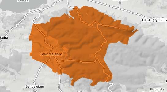 Mietspiegelkarte Steinthaleben