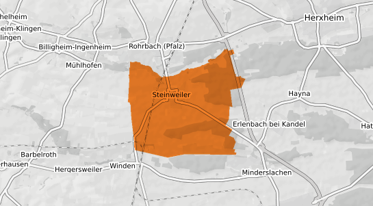Mietspiegelkarte Steinweiler Pfalz