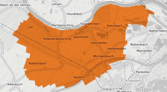 Mietspiegelkarte Stephansposching