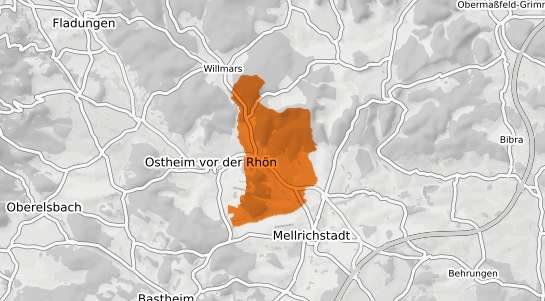 Mietspiegelkarte Stockheim Oberfranken