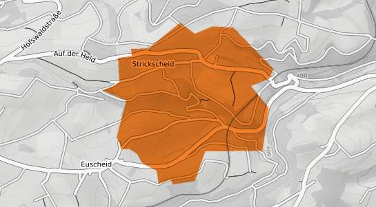 Mietspiegelkarte Strickscheid