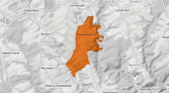 Mietspiegelkarte Strotzbuesch