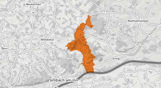 Mietspiegelkarte Stubenberg Niederbayern