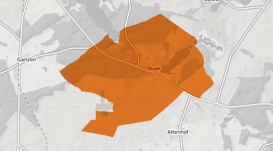 Mietspiegelkarte Stuer