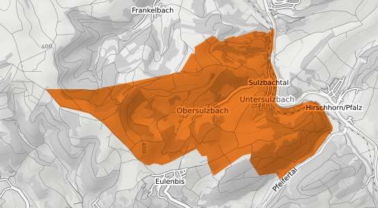 Mietspiegelkarte Sulzbachtal