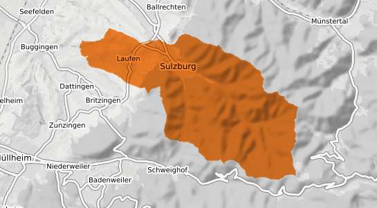 Mietspiegelkarte Sulzburg Baden