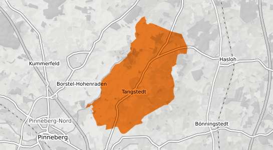 Mietspiegelkarte Tangstedt Kr. Pinneberg