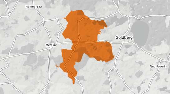 Mietspiegelkarte Techentin b. Luebz