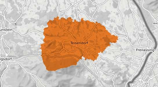 Mietspiegelkarte Teisendorf