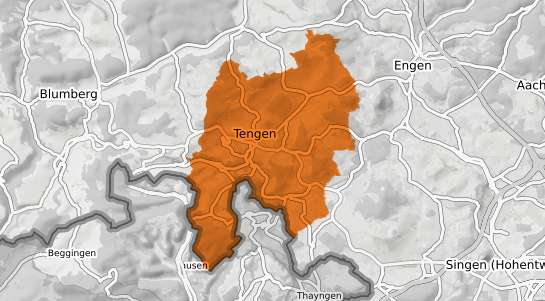 Mietspiegelkarte Tengen