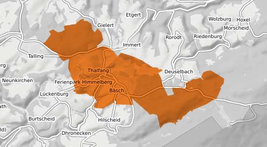 Mietspiegelkarte Thalfang