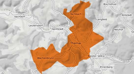 Mietspiegelkarte Themar