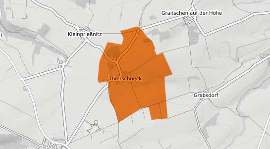 Mietspiegelkarte Thierschneck