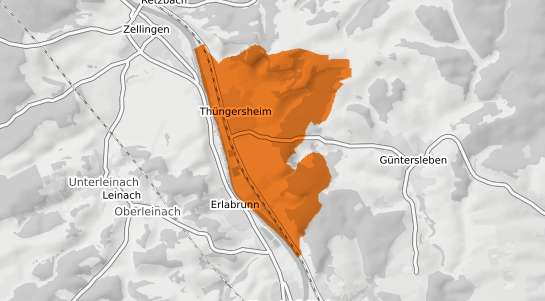 Mietspiegelkarte Th&uuml;ngersheim
