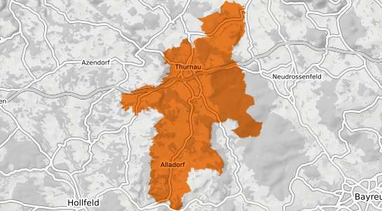 Mietspiegelkarte Thurnau