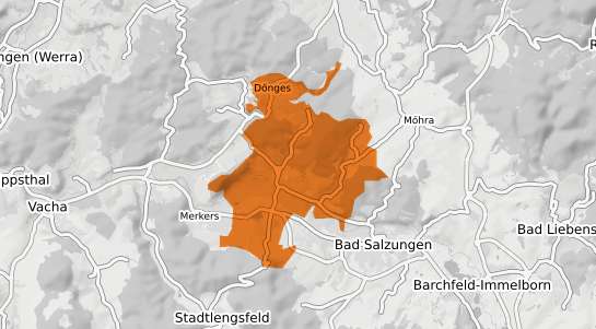 Mietspiegelkarte Tiefenort