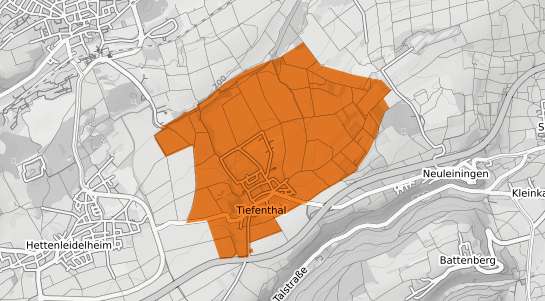 Mietspiegelkarte Tiefenthal Rheinhessen