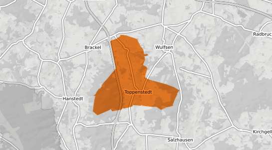 Mietspiegelkarte Toppenstedt