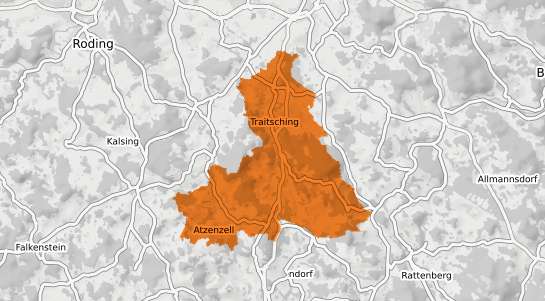 Mietspiegelkarte Traitsching