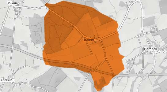 Mietspiegelkarte Tramm Kr. Herzogtum Lauenburg