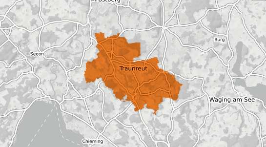 Mietspiegelkarte Traunreut