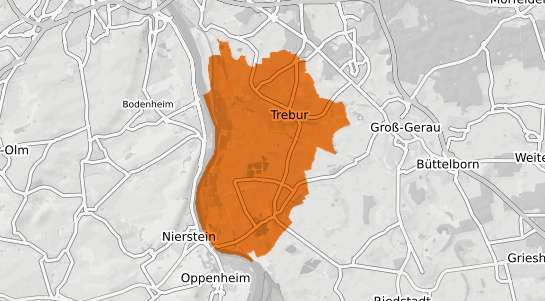 Mietspiegelkarte Trebur