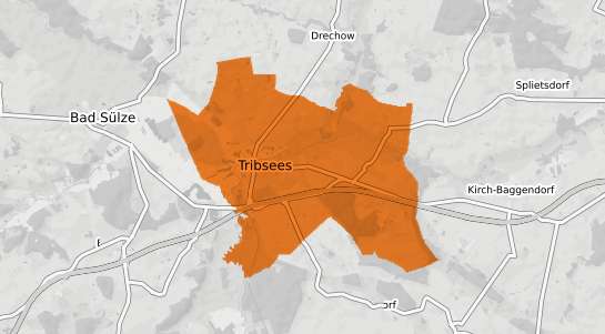 Mietspiegelkarte Tribsees