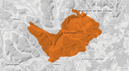 Mietspiegelkarte Tuttlingen