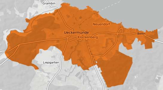Mietspiegelkarte Ueckermuende