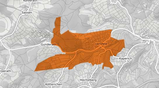 Mietspiegelkarte Uersfeld Eifel