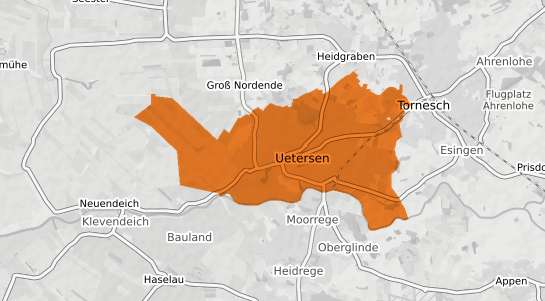Mietspiegelkarte Uetersen