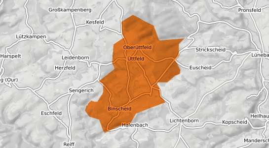 Mietspiegelkarte Uettfeld