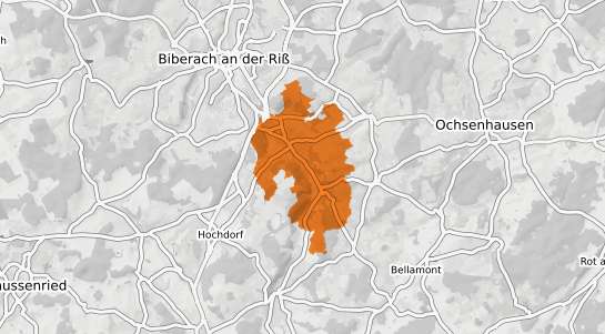 Mietspiegelkarte Ummendorf Kr. Biberach an der Riss