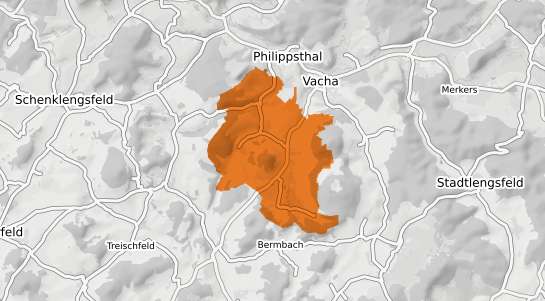 Mietspiegelkarte Unterbreizbach