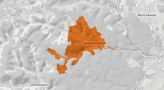 Mietspiegelkarte Unterkirnach