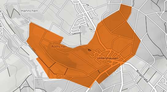 Mietspiegelkarte Untershausen