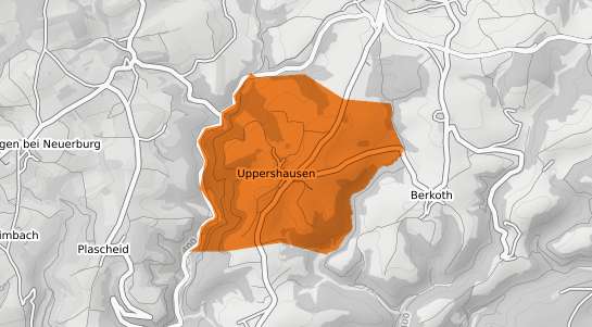 Mietspiegelkarte Uppershausen