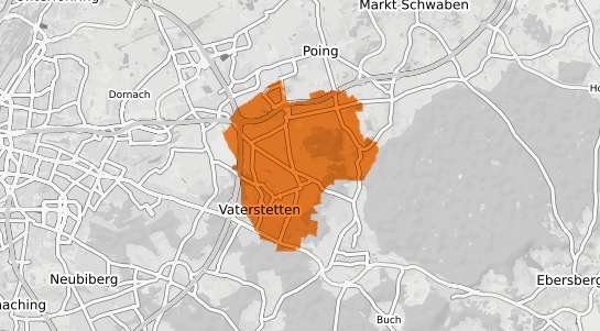 Mietspiegelkarte Vaterstetten