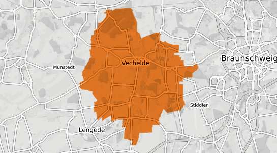 Mietspiegelkarte Vechelde