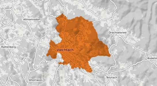 Mietspiegelkarte Viechtach