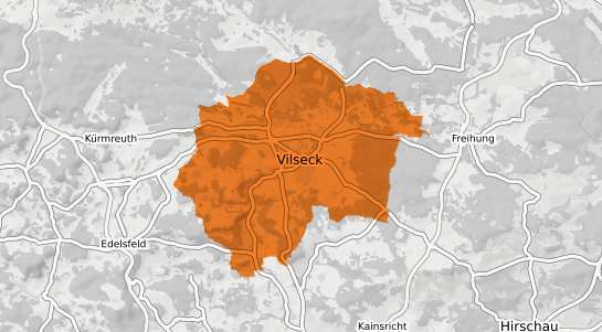 Mietspiegelkarte Vilseck Oberpfalz