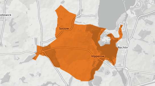 Mietspiegelkarte Vipperow