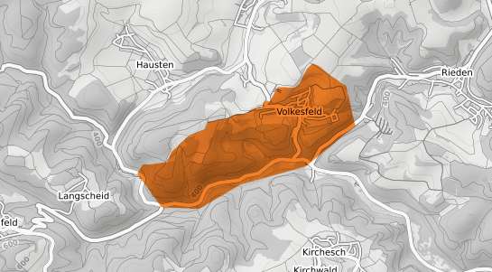 Mietspiegelkarte Volkesfeld
