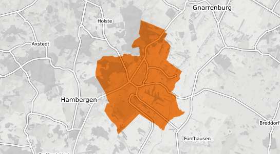 Mietspiegelkarte Vollersode