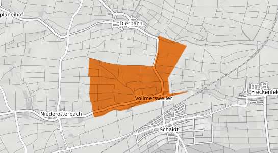 Mietspiegelkarte Vollmersweiler