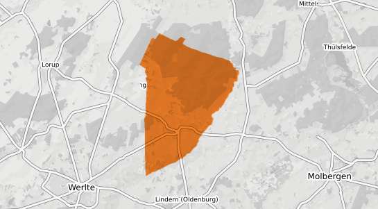 Mietspiegelkarte Vrees